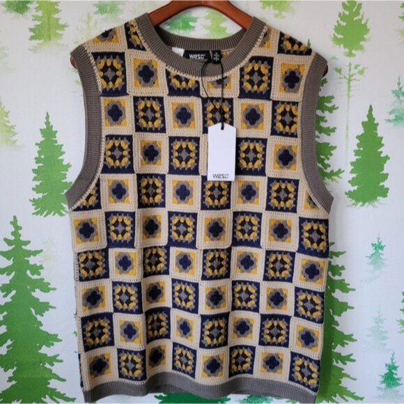 Wesc Crochet Unisex Tank Top. - Picture 1 of 7